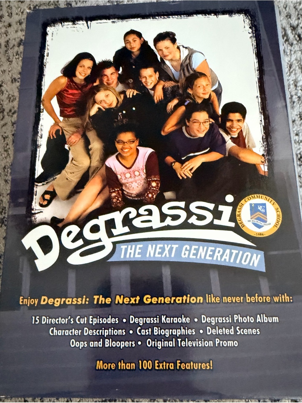Degrassi- The Next Generation - 5 Set DVD Box Set (Black)